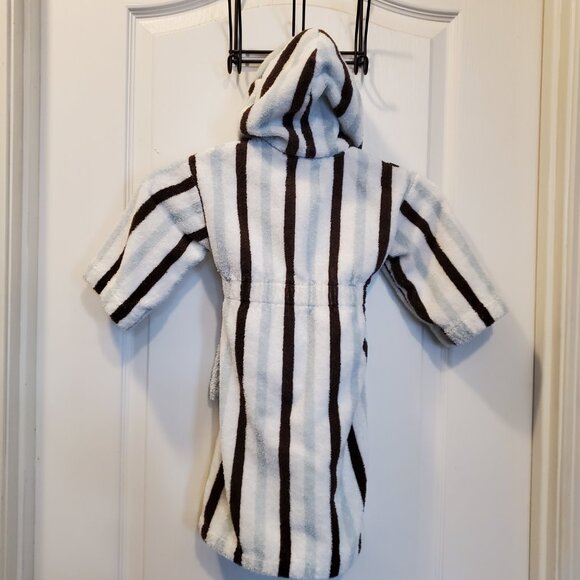 🛁 Restoration Hardware Baby & Child Hooded Terry Cloth Robe | 2-3T - Picture 6 of 8